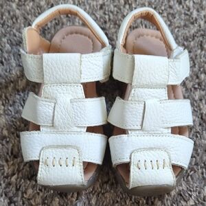Kids White Sandals